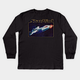 Vintage Toy Spaceship Kids Long Sleeve T-Shirt